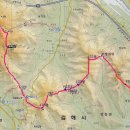 김해시 무척산(703m)~석룡산(495m) 산행계획 이미지