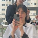 하리파출소 | 한남동미용실 하츠한남 김나현실장 염색했을 뿐인데 얼굴 톤이 살아났어요.