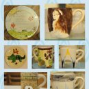 세라믹 핸드페인팅 이미지