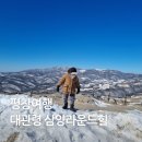 겨울 평창 멋진 뷰 아이와 가볼 만한 곳 대관령 삼양라운드힐 실버벨교회