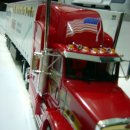PETERBILT 377 A/E AMERICAN+Curtainside-Trailer 'Schmitz' 이미지