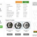 F10 출고휠(17인치 8J 30)을 전륜 19인치 8J 37, 후륜 19인치 9J 39로 바꿀때 WHEEL FITMENT입니다. 예상되는 문제점이 뭘까요? 이미지