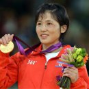 런던올림픽 북한 금메달리스트들 이미지