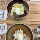 미스터신냉면 | 사가정역 매운냉면 | 미스터신냉면 면목점 물냉면 코다리회냉면 중간맛 후기(신라면 3배 맵기..)