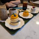 그믐별 | 🥯부천 중동 카페 기분좋은 비쥬얼의 조각케이크🍰 / 그믐별 방문 후기 ☕
