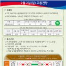 주말 고속도로 이동 예정시간 이미지