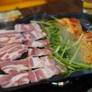 둔산로137번길 | 대전 둔산동 고기집 문가회관 봄동비빔밥과 한돈 미나리삼겹살