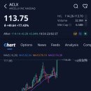 (주)엑스바이오 | 아르셀엑스(ACLX)주가, +77.43% 급등, 애프터장 +0.34% 상승 (2026.2.23)