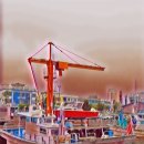 속초해안가 이미지