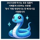 을사년 ㅡ 2025 푸른뱀(청사) 이미지