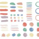 드로잉 풍경과 수채화 이미지