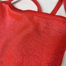 블루펄 | 엑스블루 수영복 : 헬로선샤인 레드펄 + 수영모 후기 / 여자실내수영복 추천