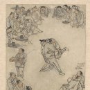 명화로 보는 세기의 대결 | [김홍도] – 국립중앙박물관 / [씨름] 찰나의 긴장과 군중의 함성 — 조선 풍속화의 결정체 / #18세기 후반