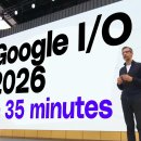 Google I/O 2026 keynote in 35 minutes 이미지