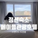 캐슬모텔 | [정선숙소] 민둥산역 '정선 골든메이플관광호텔' 스탠다드 트윈룸