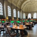 공공도서관 앞 | 보스턴 공공 도서관 후기, 베이츠 홀 Bates Hall에서 읽을 책 준비!!