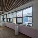 한라초등학교 | 제주 한라초등학교 본관 | 바이오소닉암막 라이트베이지 방염 블라인드 시공후기