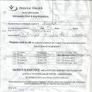 Re: Orthopaedic Clinic &amp; Xray Requisition 이미지