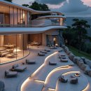 Futuristic Luxury House Architecture, Expensive and Beautiful 이미지