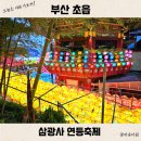 초읍동-01 | 2026 부산 삼광사 연등축제 주차 기간 점등시간 야간 데이트