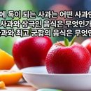 사과와 상극인 음식. 이미지