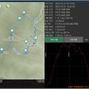 오대산(호령봉-비로봉-상왕봉)의 가을 풍경 이미지