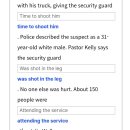 45 25/6/30 A heroic security team prevented a mass shooting at a church 이미지