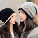 데일리 핏 | 데일리 코디 완성템! LIVINGBASE 루즈핏 여성 비니 솔직 후기