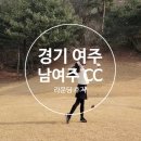 남여주 CC 겨울 라운딩 후기 : 페어웨이 그린 상태