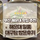 빛 살 -울림 | 부산 해운대맛집 속이 확풀리는 해장 끝판왕 해운대 일품대구탕