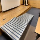 세종시경사로 도담중학교 강당 시청각실 시공 후기 유피이엔지