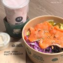 달리는커피 부천옥길헤리움점 | 옥길 맛집, 연어샐러드 추천! 달리는 커피