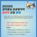 "2022년 서울형 권리중심 중증장애인맞춤형 공공일자리사업 모집공고" 이미지