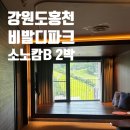 소노캄타워D비발디파크 | 강원도 홍천 비발디파크 소노캄B 클린룸 내돈내산 2박 후기