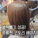 율지18로 | 서산 미용실 염색맛집 유한헤어 코토리 베이지 염색 과정 및 블랙빼기 후기