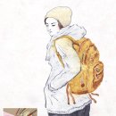 색연필 드로잉 이미지