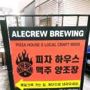 [서울 마포구] 수제피자 생맥주 맛집 &#39;에일크루 홍대점&#39; 애견동반가능 술집