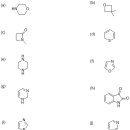 Heterocyclic compounds 명명연습 이미지