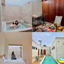 숨비소리 | 태안 신상 숙소 숨비소리 신축 자쿠지 풀빌라 바베큐 펜션 아기랑