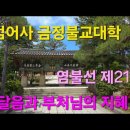 범어사 금정불교대학 염불선 제21강 깨달음과 부처님의 지혜(1) 이미지