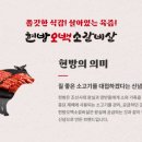 한방오백소갈비살