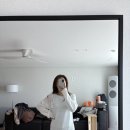 블루버튼 | 오브유이(AUBE UE) 시아 버튼 니트 2종 화이트/ 스카이블루 솔직후기
