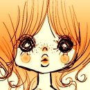 귀여운아이 단순 일러스트 이미지