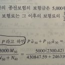 연납평준순보험료 기초문제 질문이요! 이미지