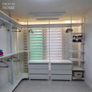 세븐일레븐 양산리버파크점 | 데코인홈 진주 혁신 센텀리버파크 30평 B, 드레스룸 이쁜 콤비블라인드 시공후기