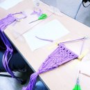 패브릭얀 마크라메 행잉 이미지