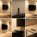 세븐일레븐 동인천 파크점 | 동인천역 파크푸르지오 무타공 벽걸이TV 설치 후기, 깔끔한 거실을 원하신다면