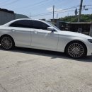 벤츠W213 E클래스용 신형마차AMG 날개형 19인치 순정품휠타이어 이미지