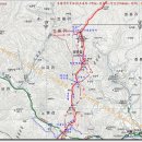 주왕지맥 7구간(조동리-멧둔재-성안산(844m)-밤재(413번도로). 이미지