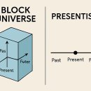 블럭 우주론(Block Universe Theory) 이미지